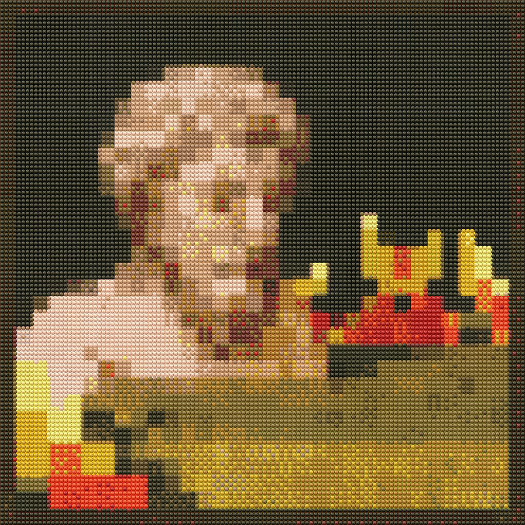 Bust in Shadowed Light