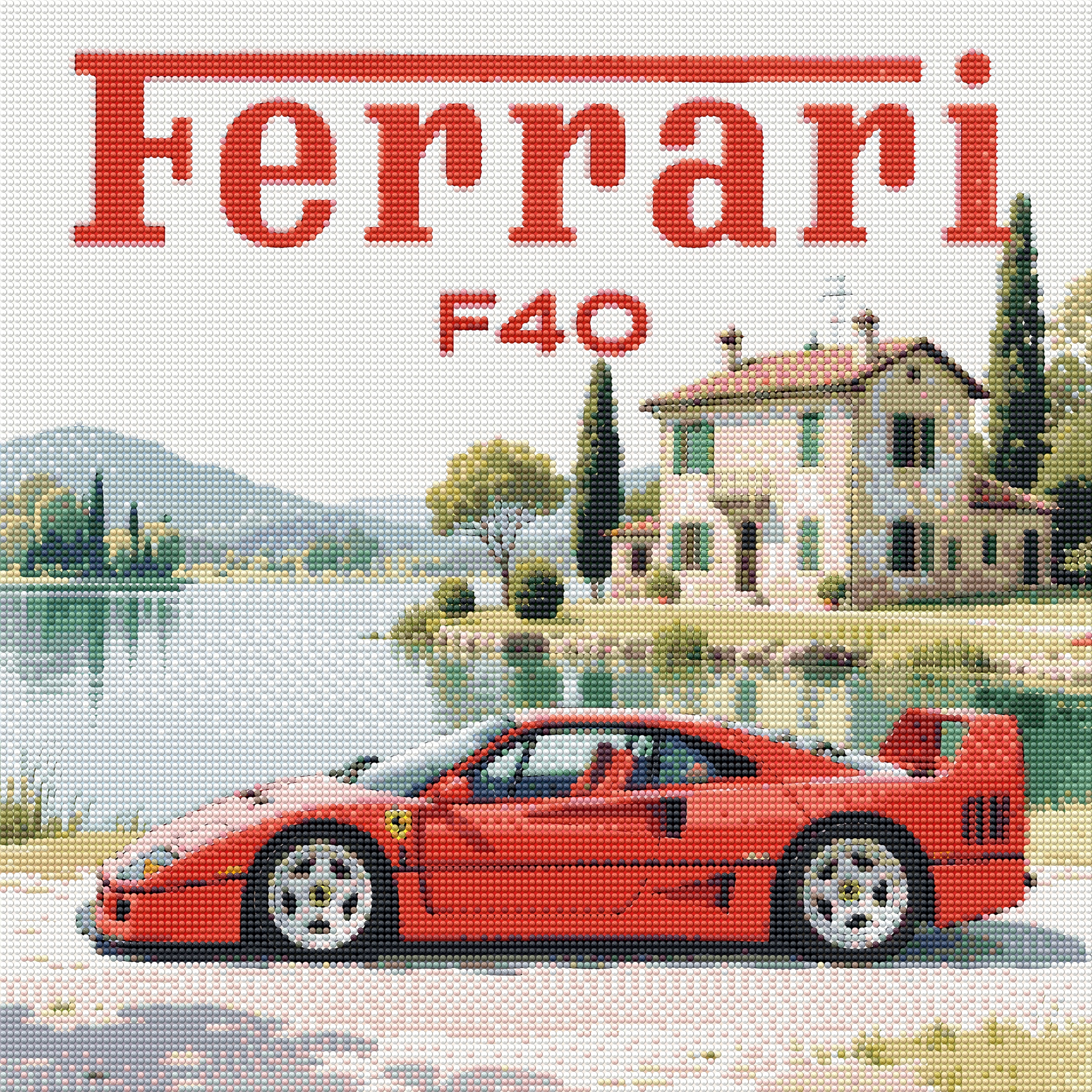 F40 Red Classic
